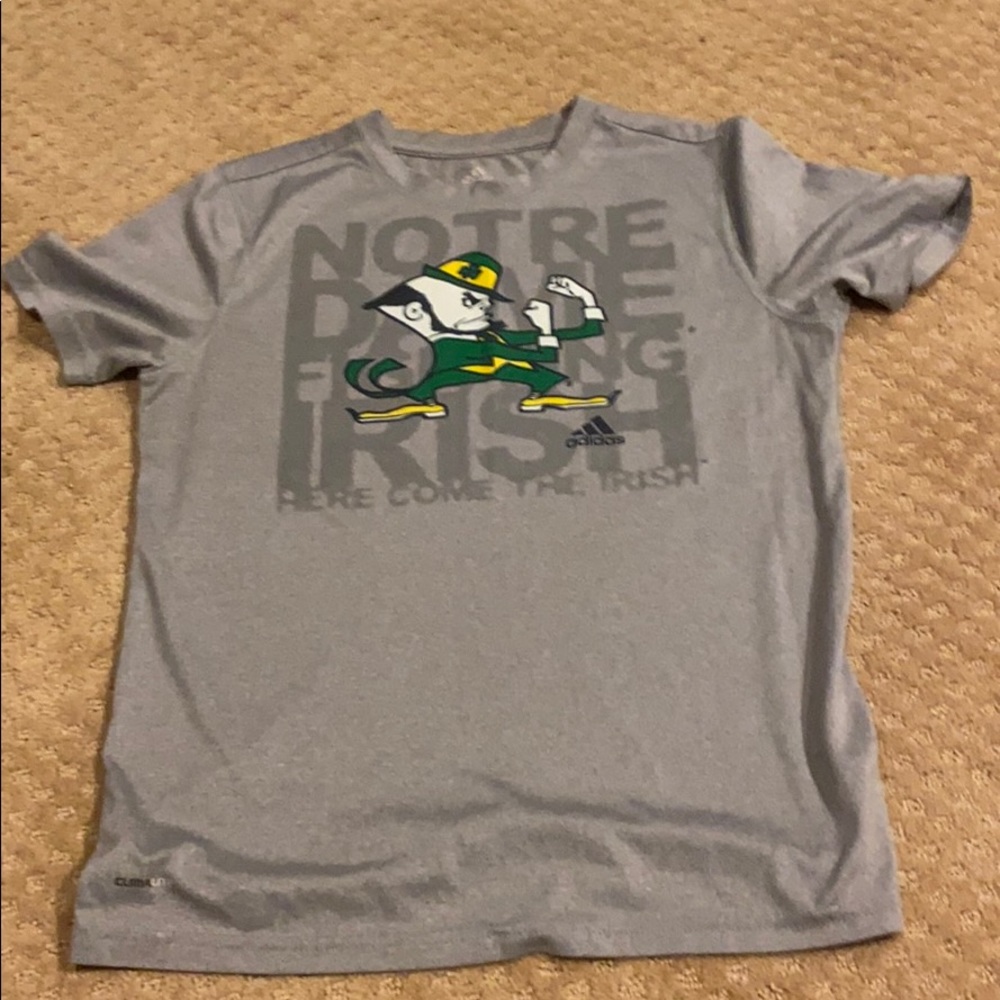 Notre Dame adidas t-shirt